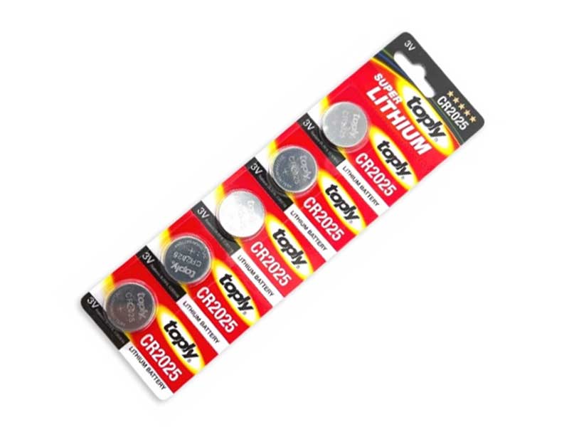 Baterii 3V CR2025 TOPLY set 5buc
