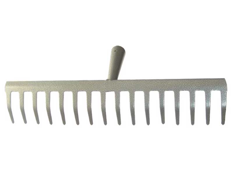 Grebla forjata gri carbon (4MM-14 dinti)