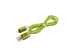 Cablu Iphone gros gumat verde