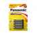 Set 4 baterii Panasonic Alkaline Power R3