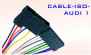 Conector auto ISO-AUDI 1