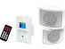 Sistem audio MP3 perete cu telecomanda