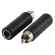 Adaptor jack 6,3mm mama la RCA tata