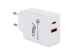 Incarcator priza 2.4A QC3.0 USB+tip C Incarcator priza 2.4A QC3.0 USB+tip C
