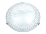 Aplica rotunda cu geam din sticla 30 cm