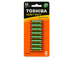 Baterii R6 Toshiba zinc blister 8buc