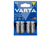 Set 4 baterii Varta Ultra Lithium 6106 AA