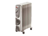 Calorifer electric cu ulei si ventilator, 9 elementi, 1500 W