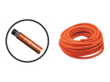 Furtun pentru gaz portocaliu 8 mm, 25 m/rola