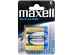 Set 2 baterii R14 alcaline Maxell