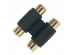 Adaptor 2RCA mama la 2RCA mama