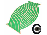 Banda roti reflectorizanta verde