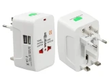 Adaptor priza universal de calatorie cu 2 x USB