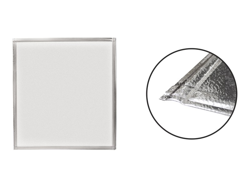 Protectie din aluminiu pentru soba 75 x 85 cm