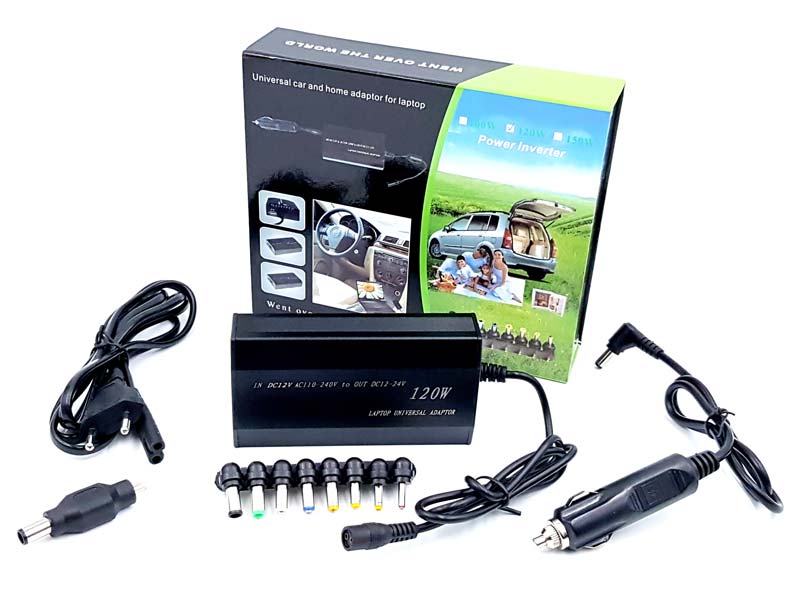 Alimentator laptop universal 120W 220V/12V